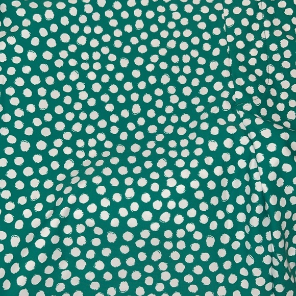 SPANX Sunshine Short 6” Polka Dot Kelly Green Beach Swim Trunks Shorts Medium - Picture 10 of 10